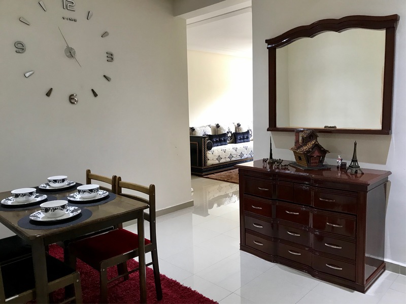 Appartement neuf meublé à louer au cœur de rabat